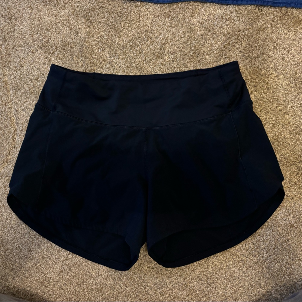 Lululemon Athletica Black Athletic Shorts